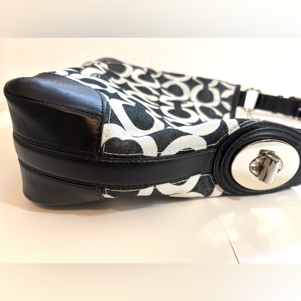 Y2K Coach Op Art Peyton 14512 Hobo Bag - Picture 6 of 14